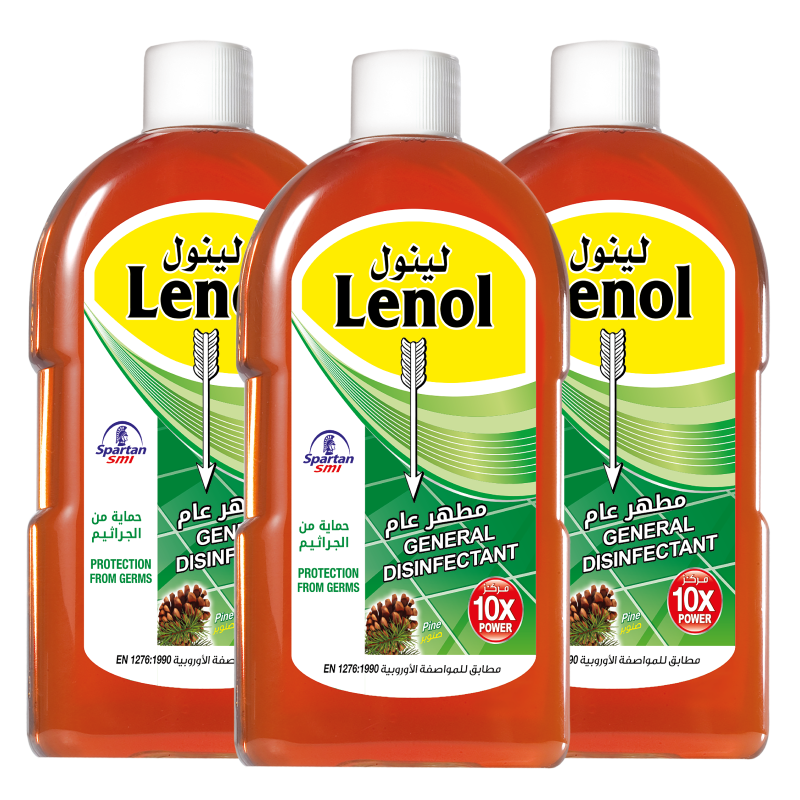 Lenol General Disinfectant 500ml 3 pes | Disinfectants And Sterilizers
