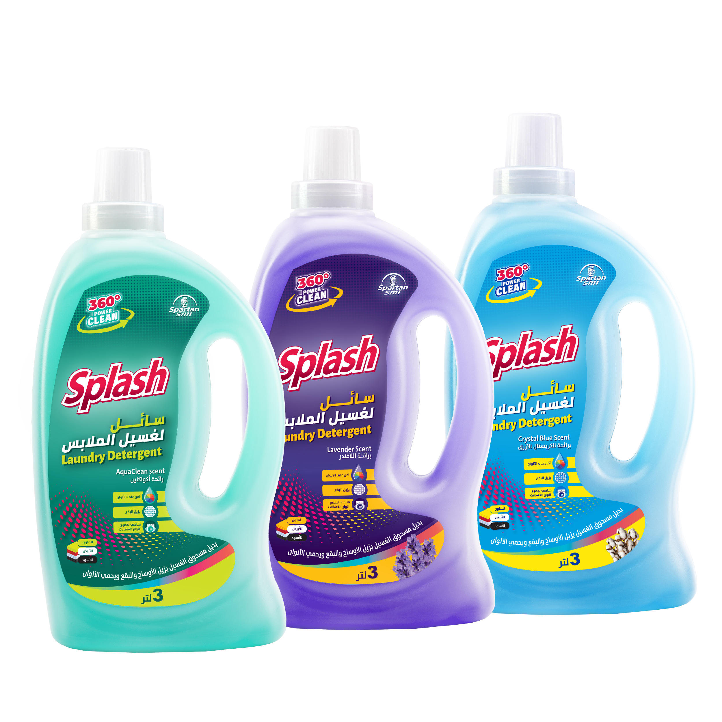 سبلاش سائل لغسيل الملابس 3 لتر