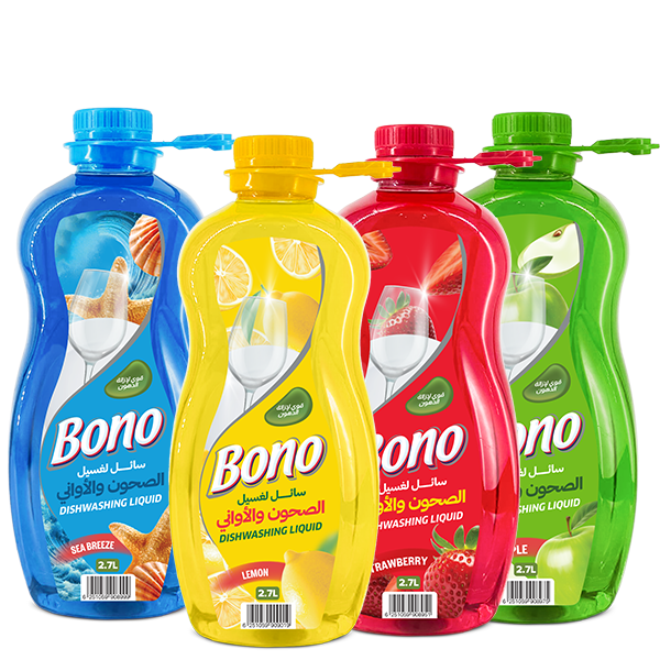 بونو سائل لغسيل الصحون والأواني 2.7 لتر