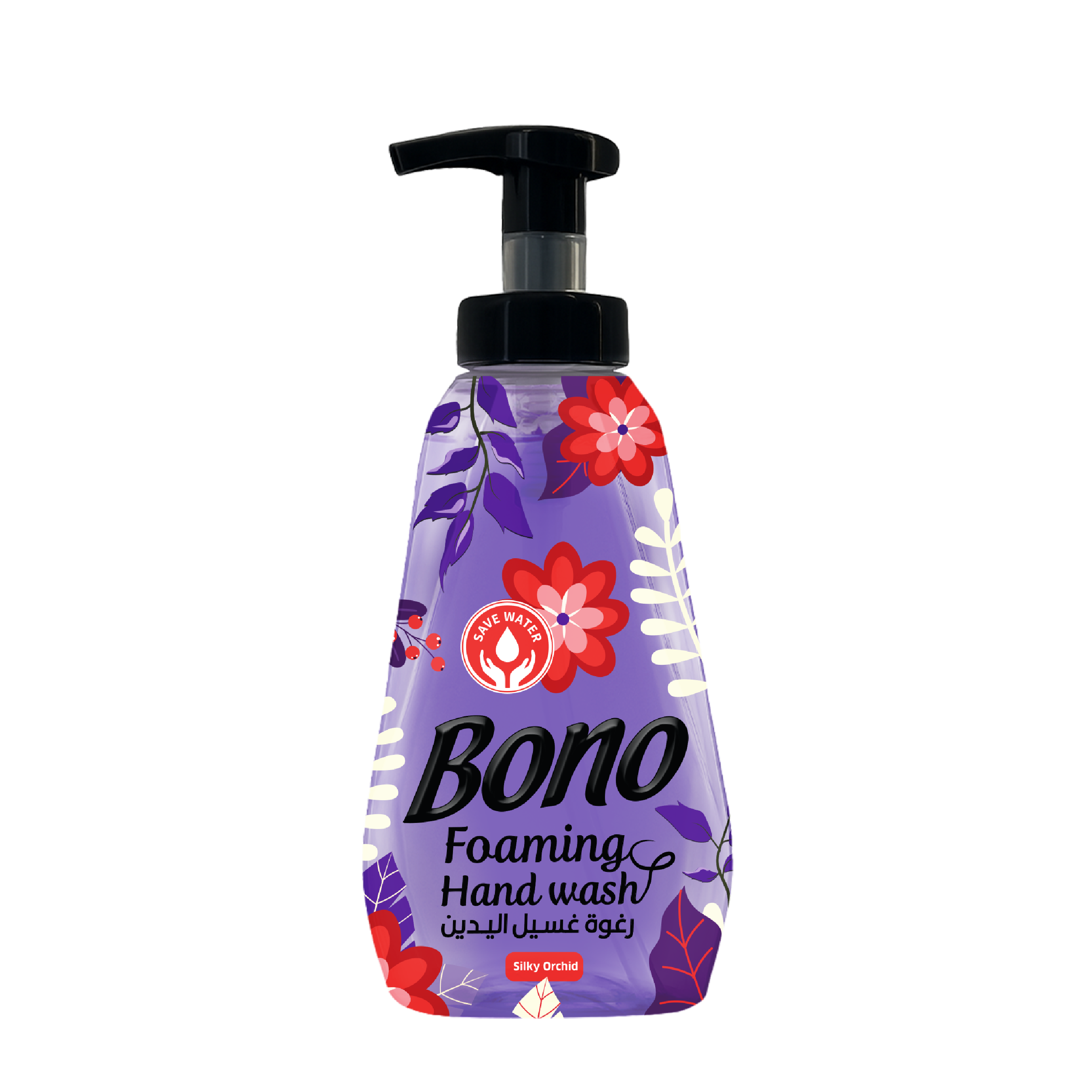 Bono Foaming Hand Wash 500 ml - Piece, silky orchid